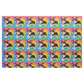 Tissu Chien chiot de Corgi drôle (Fat Quarter)