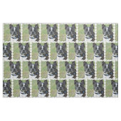 Tissu Chien classique de Boston Terrier (Fat Quarter)