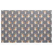 Tissu Chien Corgi Mignon (Fat Quarter)