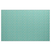 Tissu chien d'akita turquoise (Yard)