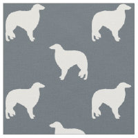 Chien de Borzoi race Silhouettes Patterisées