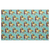 Tissu chien de boxe (Fat Quarter)