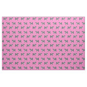 Tissu chien de l'aussiedoodle rose (Fat Quarter)