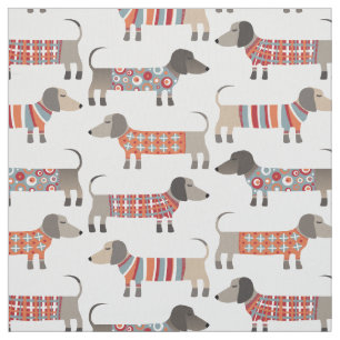 Tissu Chien de saucisse Dachshund