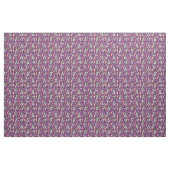 Tissu Chien de Schnauzer et vin pourpre (Yard)