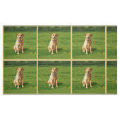 Tissu Chien de trieur du Labrador jaune (Fat Quarter)