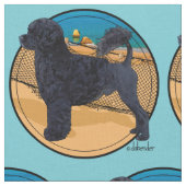 Tissu Chien d'eau Algarve (Fermer)