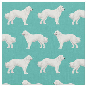 Tissu Chien des Pyrénées