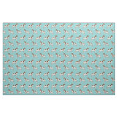 Tissu chien d'espagne de Brittany bleu clair (Fat Quarter)