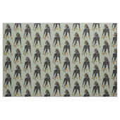Tissu  Chien Dobermann ou Doberman Pinscher (Fat Quarter)
