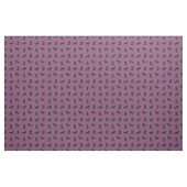 Tissu Chien noir pourpre (Yard)