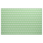 Tissu Chien Pointer Silhouette Animal de Compagnie Vert (Fat Quarter)