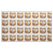 Tissu Chien Retriever doré blanc (Yard)