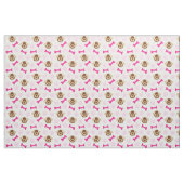 Tissu Chien rose (Fat Quarter)