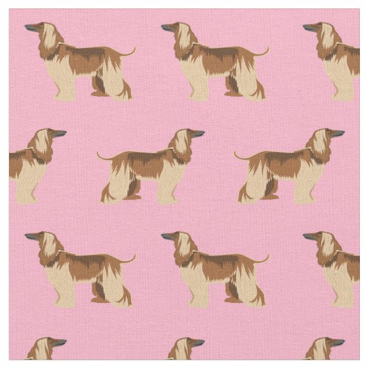 Tissu chien rose hollandais (Fermer)