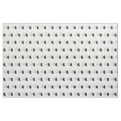 Tissu Chien Silhouette main (Fat Quarter)