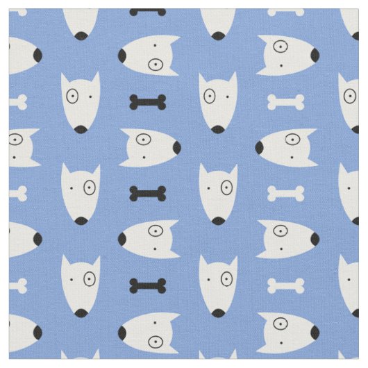Tissu Chiens (Fermer)