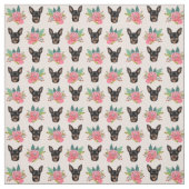 Tissu chiens à chair rose (Échantillon)