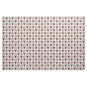 Tissu chiens à chair rose (Fat Quarter)