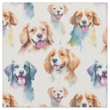Chiens adorables aquarelle