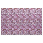 Tissu Chiens celtes et chevaux en pourpre (Fat Quarter)