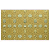 Tissu Chiens, chevaux et oiseaux celtiques (Fat Quarter)