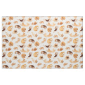 Tissu Chiens d'aquarelle mignons Motif illustrés (Fat Quarter)