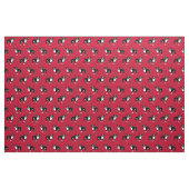 Tissu Chiens de Boston Terrier rouge (Fat Quarter)