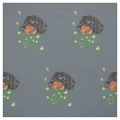 Tissu Chiens de Dachshund (Échantillon)