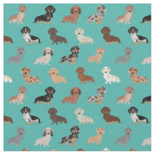 Tissu Chiens de Dachshund