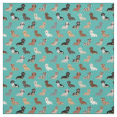 Tissu Chiens de Dachshund (Échantillon)