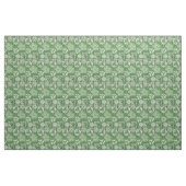 Tissu Chiens et chevaux celtiques en vert (Yard)