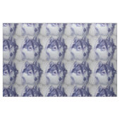 Tissu Chiens et neiges de Blue Husky (Fat Quarter)
