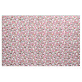 Tissu chiens papillon violet vintage (Fat Quarter)