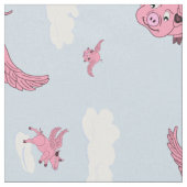 Tissu Chiens volants (Fermer)