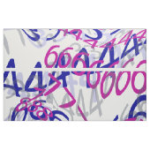 Tissu Chiffres (Fat Quarter)