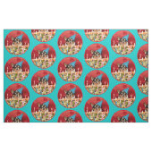 Tissu Chihuahua Anniversaire Pizza Pie (Fat Quarter)
