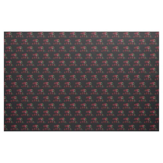 Tissu Chili chaud (Yard)
