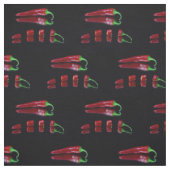 Tissu Chili chaud (Échantillon)