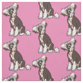 Tissu chinois de chien en cage (Échantillon)