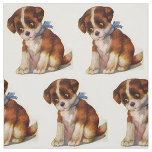Tissu chiot adorable No. des années 1930 copie de 2