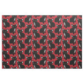 Tissu Chiot Brindle mignon de Frenchie (Fat Quarter)