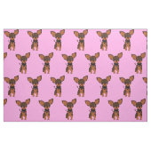 Tissu Chiot chihuahua Brown (Fat Quarter)