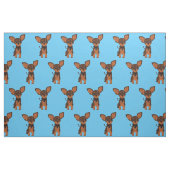 Tissu Chiot chihuahua Brown (Fat Quarter)