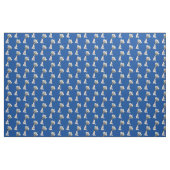 Tissu Chiot dalmate Et Rose Blanche (Yard)