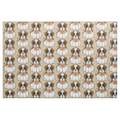 Tissu Chiot de St Bernard (Fat Quarter)