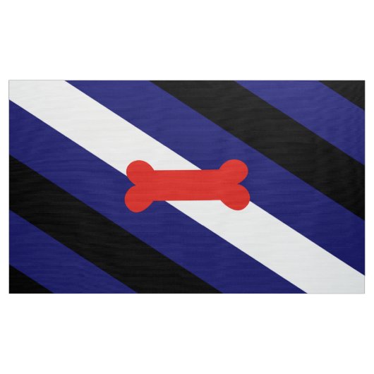 Tissu Chiot Jouer à la fierté drapeau (Yard)
