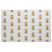 Tissu Chiot juif de Hanoukka labrador retriever (Fat Quarter)