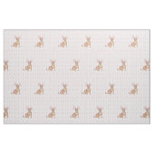 Tissu Chiot mignon de chiwawa dans l'aquarelle et les (Fat Quarter)