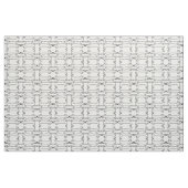 Tissu chiot motif noir et blanc (Fat Quarter)